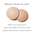 LAURA GELLER Baked Natural Glow Highlighter Radiance Enhancing Makeup, French Vanilla