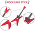 L.CLOVERBN 36Pcs Rock & Roll Musical Cupcake Topper, Guitar, Note, Disc,Hot Music Elements Cake Decoration for Rock Music Party Supplies.2 Sides