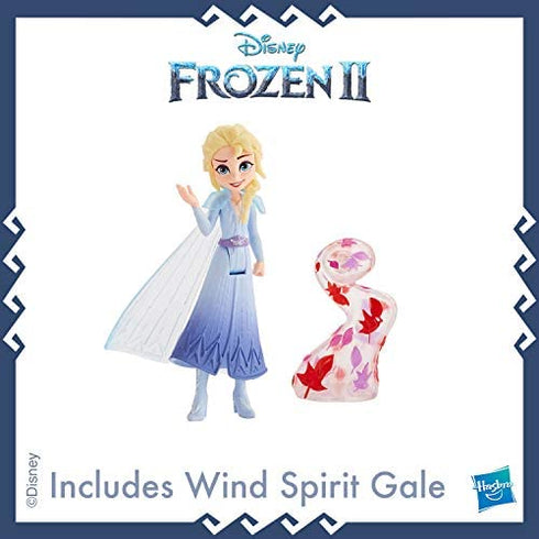 Disney Frozen Adventure Collection, 5 Small Dolls from Frozen 2, Anna, Elsa, Kristoff, Sven, Olaf, & Gale Accessory