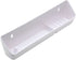Aiwaiufu Kitchen Sink Front Trays Tip Out Tray Set 14 Inch Polymer Plastic White (2 Pack)