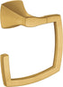 Moen YB5186BG Voss Collection Bathroom Towel Ring, Brushed Gold
