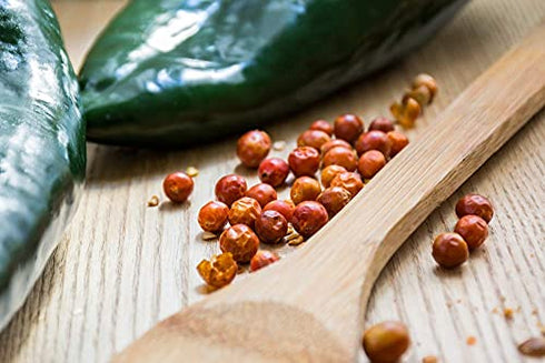 Dried Chiltepin Peppers (Chile Tepin) – 1oz Bag - Great For Use with Seafood, Sauces, Stews, Salsa, Meats. Very Hot with a Smoky Flavor. Air Tight Resealable Bag. By Amazing Chiles & Spices. (1 Ounce (Pack of 1))