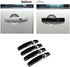Gloss Black Door Handle Cover Trim for Land Rover Range Rover Sport 2010-2013 / Discovery 4 LR4 2009-2016 with 4 Smart Keyhole
