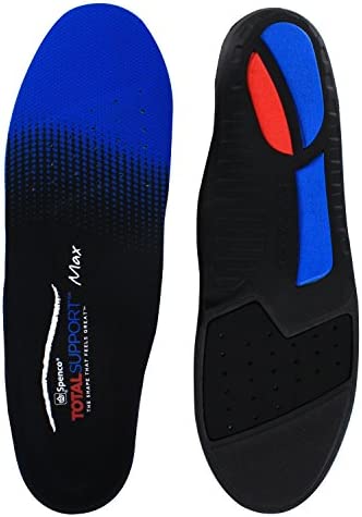 Spenco Total Support Max Shoe Insoles, Men's 16-17.5