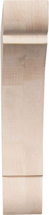 Ekena Millwork BKTW01X08X08OLRW Medium Olympic Wood Wood Brackets, 1 3/4"W x 8"D x 8"H , Rubberwood