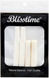 For a Left Handed Guitar - 2 Sets 4pcs 6 String Acoustic Guitar Bone Bridge Saddle and Nut Made of Real Bone by Blisstime