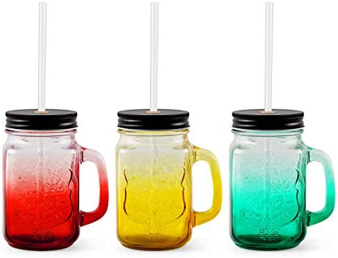 12 Pieces 11 Inches Clear Reusable Plastic Straws for Tall Cups, Tumblers and Mason Jars, BPA-Free Drinking Straw with 1 Cleaning Brush, NOT DISHWASHER SAFE