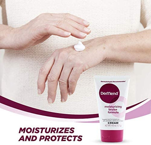 Dermend Moisturizing Arnica Montana Bruise Cream: Vitamin K Moisturizer Formula to Reduce the Appearance of Bruising - Restore, Rejuvenate & Repair Thin, Bruised Skin on Arms, Legs & Hands - 4.5 Oz