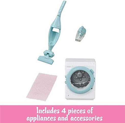 Calico Critters, Doll House Furniture and Décor, Laundry & Vacuum Cleaner