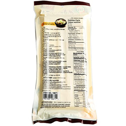 Surasang Samgyetang Herb Kit, Korean Ginseng Chicken Soup Ingredients, Rich and Deep Flavor, 3.17 Ounce
