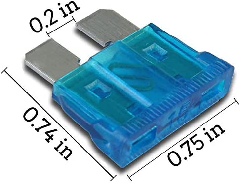 Kodobo 100 Pack Auto Fuses 15 AMP ATC/ATO Standard Regular Fuse Blade 15A Car Truck Boat Marine RV - 100Pack