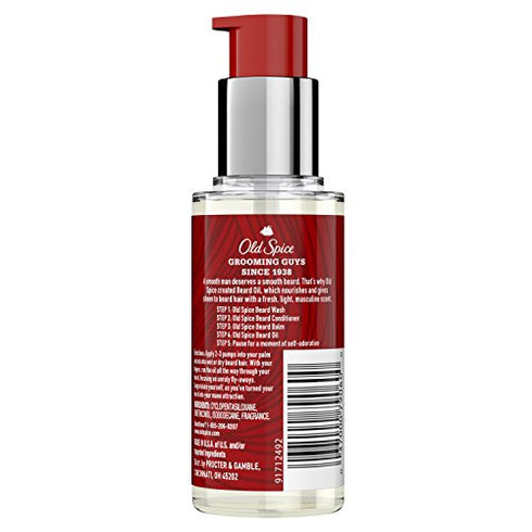 Old Spice, Beard Oil for Men, 1.7 oz
