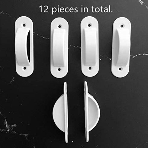 12 Pieces Wall Switch Guards Plate Covers Safety Security Home Decor Keeps Light Switch ON or Off Protects Prevent Accidental Device Turn On or Off (White)