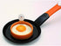 MSC International Joie Eggy 3.5" Non-Stick Silicone Compact Egg Ring with Folding Handle, Orange