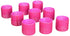 Conair Self Grip Extra Large Hair Rollers, Hair Curlers, Self Grip Hair Rollers, Hot Pink, 9 Pack with Storage Bag