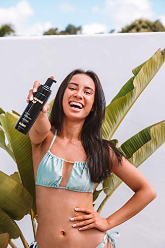 b.tan Dark Self Tanner Mousse - Fast, 1 Hour Express Self Tan - Free of Nasties, 100% Vegan, Cruelty Free - Fake Tan, Sunless Tanner, Tanning Mousse, Fake Tanner, Self Tanning Foam