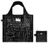 LOQI Museum Jean Michel Basquiat Reusable Shopping Bag, One Size, Crown