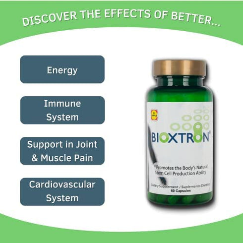 Bioxtron Natural AFA Stem Cell Supplement-60 capsules