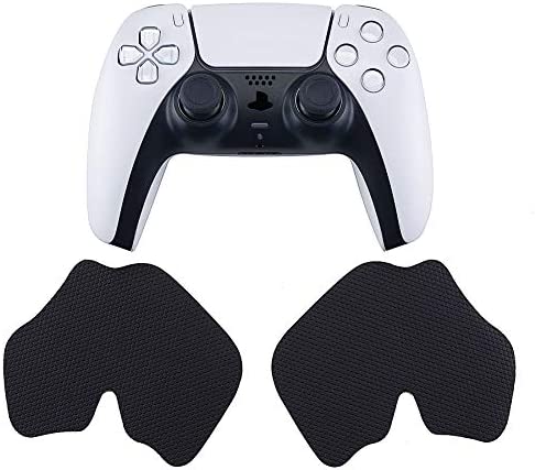 eXtremeRate PlayVital Anti-Skid Sweat-Absorbent Controller Grip for ps5 Controller, Professional Textured Soft Rubber Pads Handle Grips for ps5 Controller