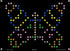 IllumiPeg Little Miss Refill templates for Basic Fun Lite Brite Magic Screen Retro Style (12 Sheets, 6x8)