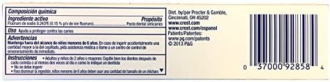 Crest Complete Multi-Benefit Whitening + Scope Minty Fresh Flavor Toothpaste 2.7 Oz, Pack of 3