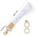 EcoVision Keychain Lanyard for Keys, Wristlet Key Chain for Women, Key Holder Lanyards with 2 keyrings