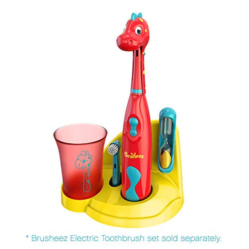 Brusheez® Electronic Toothbrush Replacement Brush Heads 2 Pack (Pepper The Dino)