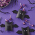 HERSHEY'S KISSES Dracula Milk Chocolate with Strawberry Flavored Creme Candy, Halloween, 9 oz Bag