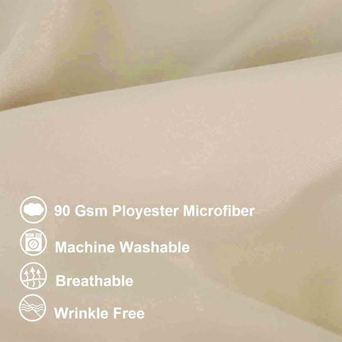 uxcell Body Pillow Case, Microfiber Pillowcases Weave for 90 GSM Ployester, Soft Full Replacement Covers for Body Pillows Body(20"x48") Khaki