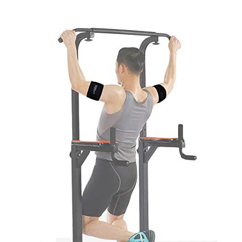 YAVOUN Bicep ? Tricep Compression Sleeve/Wrap - Tricep Tendonitis, Bicep Tendonitis - Pain Relief for Bicep and Tricep Muscle Strains, Compression Arm Support fit 14.3-18.3 inch bicep(XL-XXL)