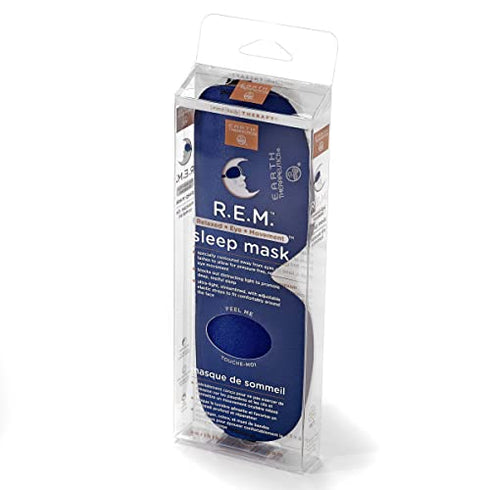 Earth Therapeutics R.E.M. Sleep Mask: NEW! Allows for Crucial Lid Movement (unlike flat masks)