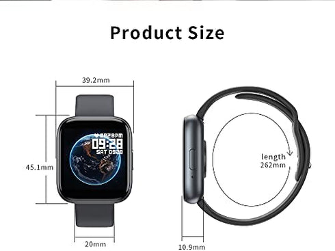 feifuns Smart Watch Answer Make Call, Smartwatch for Android iOS Phones with Call Text, Life Water-Resistant Heart Rate Blood Pressure SpO2 Pedometer Sleep Tracker Smart Watch for Women Men (Pink)