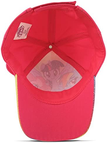 Hasbro Little Girls My Little Pony Cotton Baseball Cap, Rainbow Dash, Dimensional Ears, Age 4-7, Size Age 2-4, My Little Pink