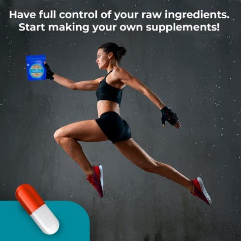 Capsuline Size 4 - Clear Empty Gelatin Capsules - 1000 Count - Empty Gel Pill Capsules - DIY Pure Bovine Pill Capsule filling - Empty Caps - Kosher, Gluten Free and Halal Certified - Non-GMO Certified (Clear)
