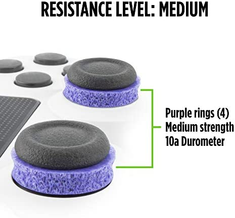 KontrolFreek Precision Rings | Aim Assist Motion Control for Playstation 4 (PS4), Xbox One, Switch Pro & Scuf Controller (Purple (Medium))