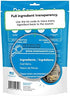 Open Farm Dehydrated Cod Skin Grain-Free Dog Treats, One-Ingredient Gently Cooked Pacific Fish Recipe with No Artificial Flavors or Preservatives, 2.25 oz
