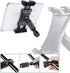 ChargerCity 360º Swivel 1/4-20 Tripod Tablet Smartphone Holder w/Pole Mic Microphone Stand Mount for iPad, iPad Pro, iPad Air, iPad Mini, 2, 3, iPhone, Smartphone 4.7-12.9" Tablets