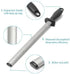 Kota Japan 12 in. Diamond Carbon Steel Professional Knife Sharpener Rod | Kitchen, Home or Hunting | Master Chef, Hunter or Home Gourmet Blade Sharpening Rod or Stick