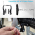 GPMTER 2 Pairs Bike Brakes Pads Set, 70mm for Cruiser MTB Mountain Bicycle Universal V-Brake Blocks with Hex Nut and Shims, No Noise No Skid