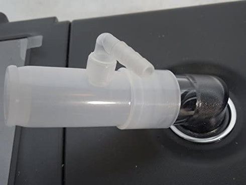 Healthy LABS Oxygen Adapter Enrichment Port Lot of Two (2) Connector fits CPAP Tubing Hose Model: 1642