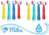 Milos Electric Toothbrush Replacement Heads for Kids Oral B Compatible Pack of 8, Extra Soft Bristles, Fits for Electric Braun brush heads, refill for Vitality Precision Sensitive White, Clean Triumph