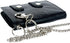 Men's Biker's Wallet Kabana with 18 Inches (45 cm) Long Metal Chain to Hang