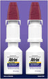 Afrin No Drip Extra Moisturizing Pump Nasal Mist Twin Pack, Congestion Relief, 1 Fluid Ounce Total (0.5 FL OZ Bottles) (Packaging May Vary)