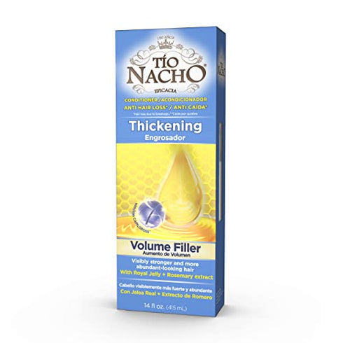 Tio Nacho Anti Hair Loss Thickening Volume Filler Conditioner with Royal Jelly & Rosemary, Volumizing & Body-Boosting Hair Care, 14 Fluid Ounces