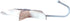 Assorted Weathered Wood Nautical Seashell Wall Hooks with Metal Hanger, Sets of 3, 7 1/4 Inch