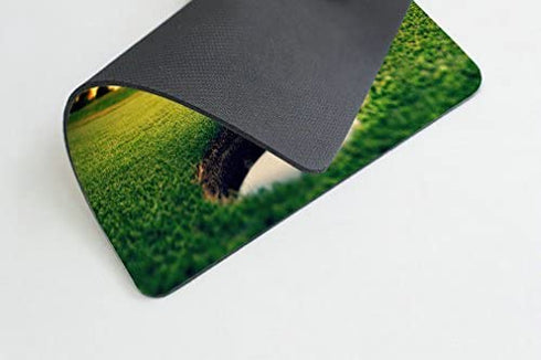 Golf Course Mouse pad,Golf Ball Near Hole Personality Desings Gaming Mouse Pad