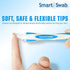 Smart Swab Spiral Ear Cleaner Ear Wax Removal Kit with 16 Tips Replaceable Soft Silicone Tips, Smart Flexible Ear Cleaning Kit & Reusable Ear Cleaning Tool Safe for Adults and Kids