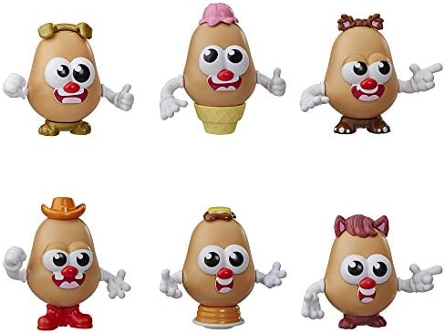 Mr Potato Head Tots Collectible Figures; Mini Collectible Toys for Kids Ages 3 & Up; Mr. Characters