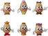 Mr Potato Head Tots Collectible Figures; Mini Collectible Toys for Kids Ages 3 & Up; Mr. Characters