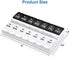 Easy Open Pill Organizer 2 Times a Day, DANYING Large 7 Day Pill Box Twice A Day, Push Button Weekly AM PM Pill Case, Day Night Pill Container, Arthritis Friendly Vitamin Organizer 2 Per Day